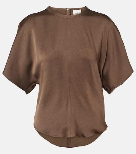 Isabel Marant Karlita satin top 1