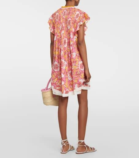 Poupette St Barth Sasha floral minidress 3