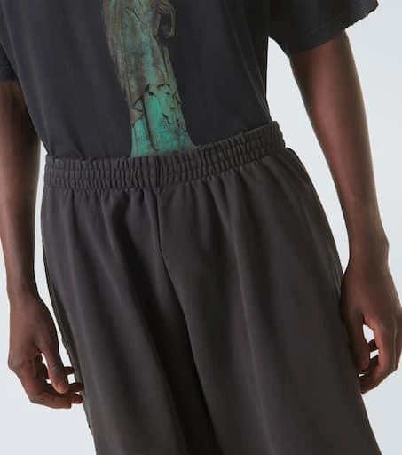 Balenciaga Baggy cotton fleece sweatpants 5