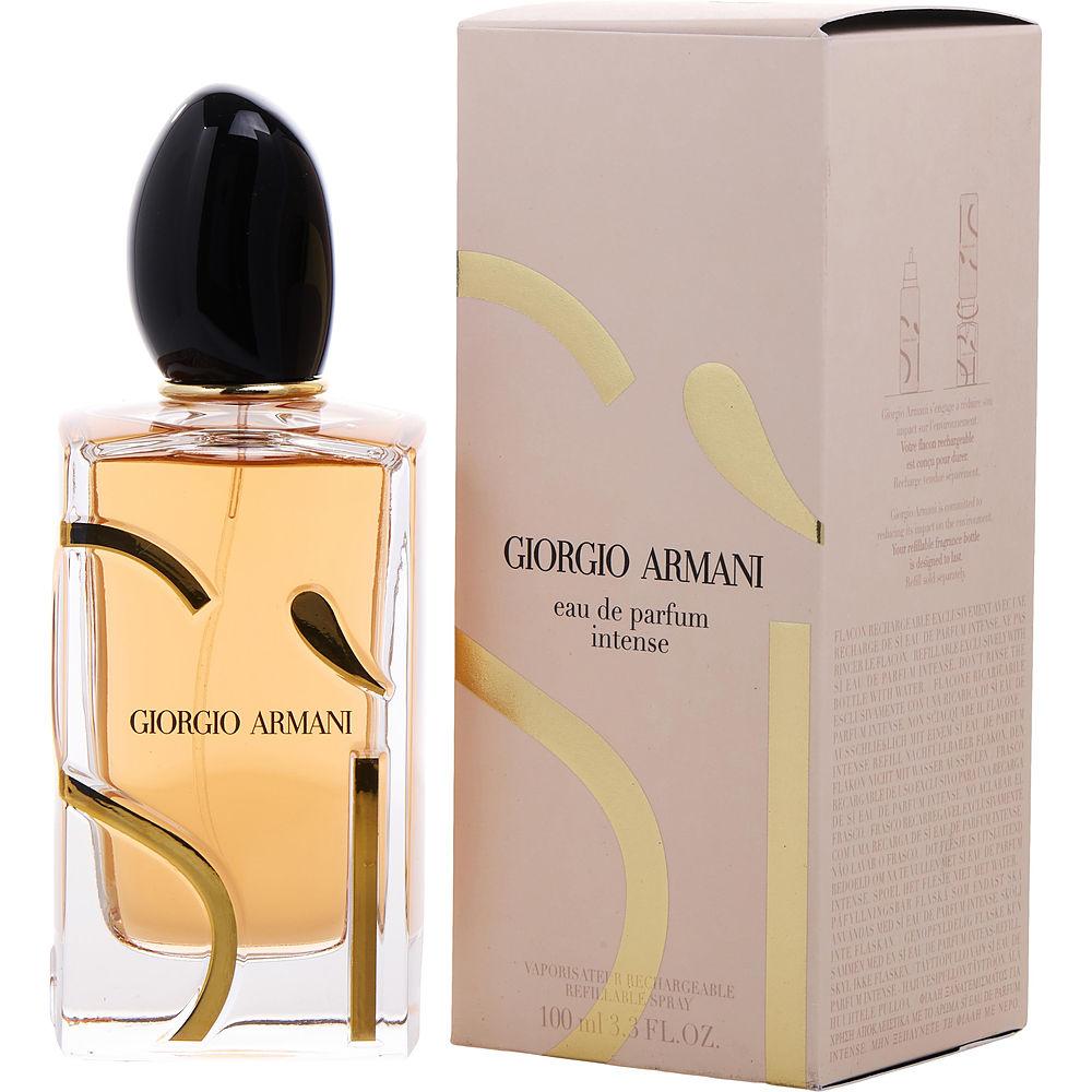 Giorgio Armani Armani Si Intense By  Eau De Parfum Spray Refillable 3.4 Oz Women