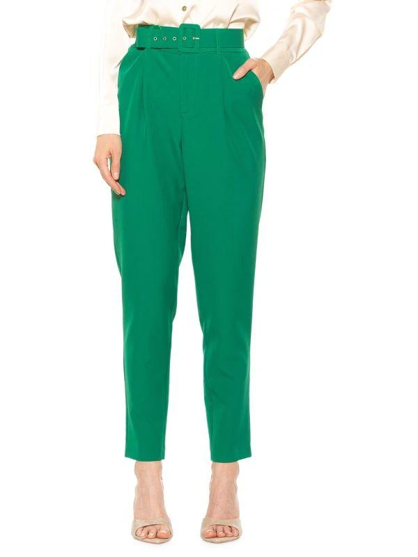 ALEXIA ADMOR Zayna Belted Cigarette Pants 1
