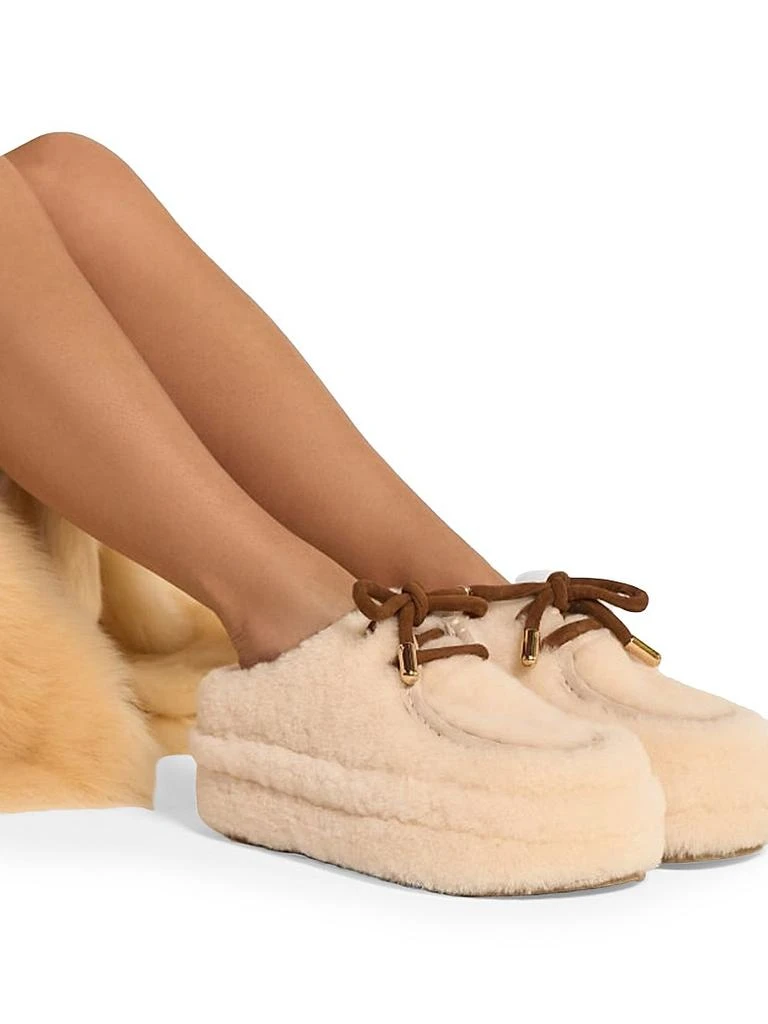 Naked Wolfe Blizzard Suede Shearling Slip-On Shoes 5