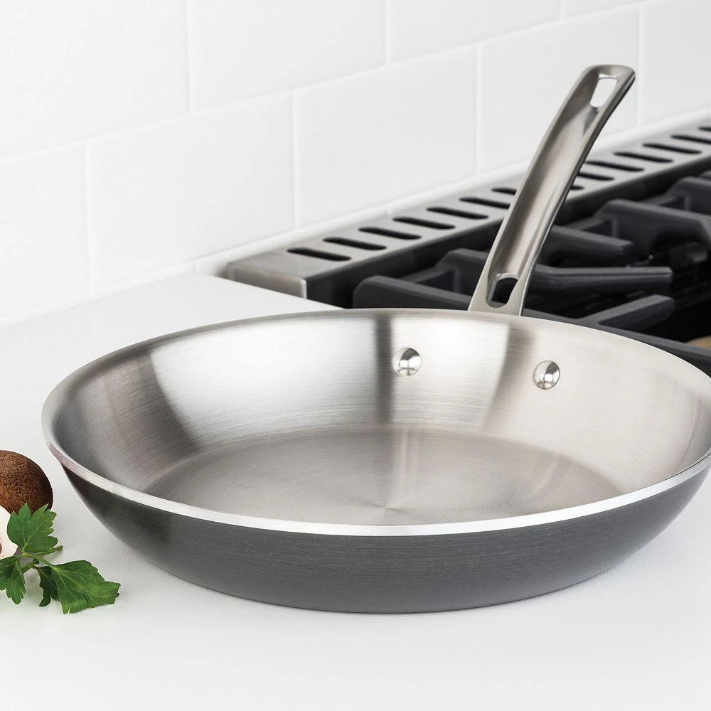 Viking Hard Anodized 10 Pc Cookware Set with Stainless Steel Interior 4
