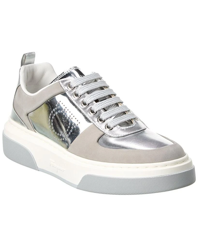 Salvatore Ferragamo Ferragamo Cassina Low Leather Sneaker 1