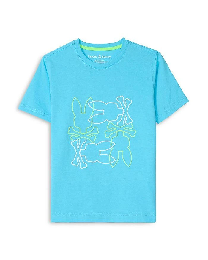 Psycho Bunny Unisex Rodman Pima Cotton Graphic Tee - Little Kid, Big Kid 1