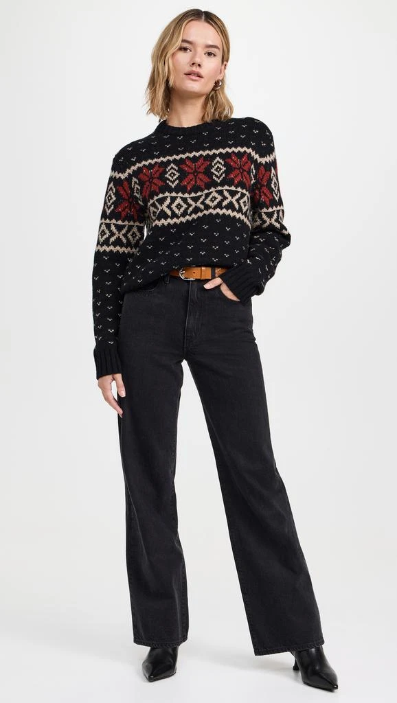 Ralph Lauren Snowflake Long Sleeve Pullover Sweater 4
