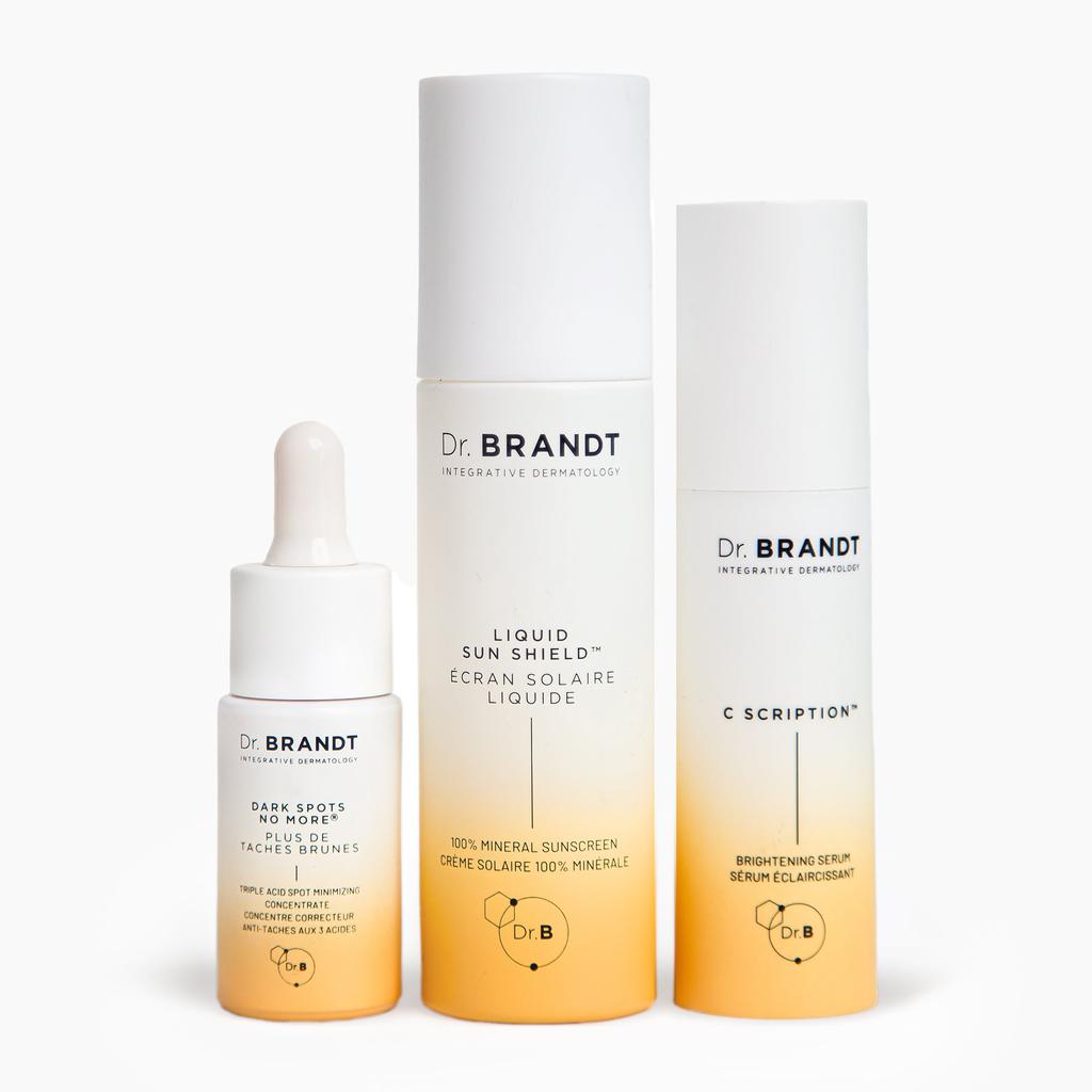 Dr. Brandt Skincare 3-Step Brightening Protocol