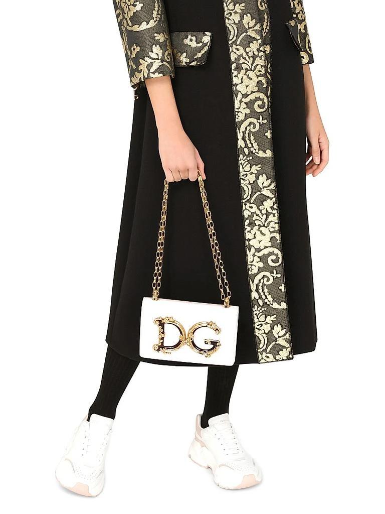 Dolce & Gabbana D&G Girls Leather Shoulder Bag 5