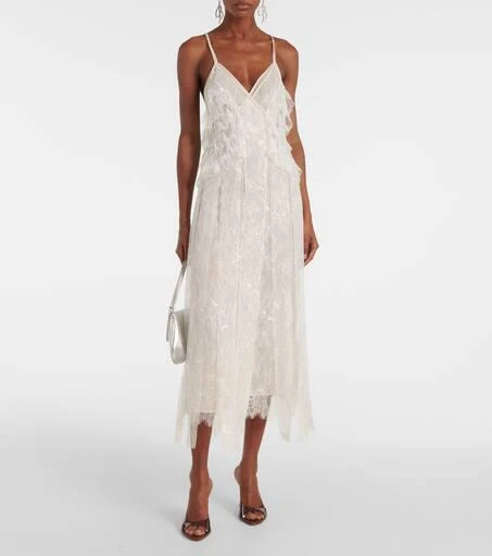 BLUMARINE Lace slip dress 2