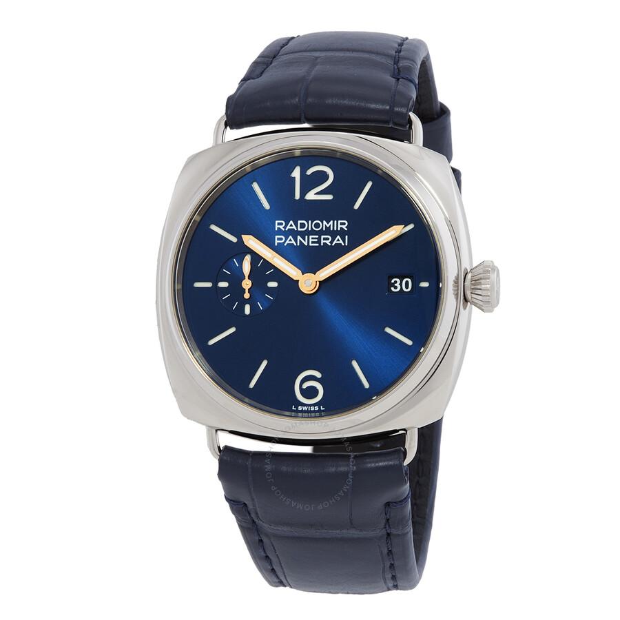 Panerai Radiomir Quaranta 40 Automatic Blue Dial Men's Watch PAM01293