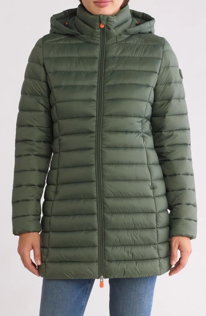 Save The Duck Cate Water Repellent Hooded Puffer Jacket 1