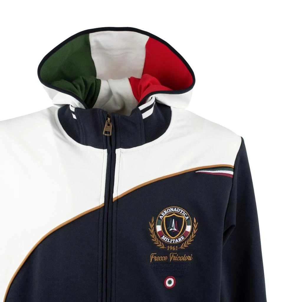 Aeronautica Militare Aeronautica Militare Sweatshirt Color-Block Removable Hood 3