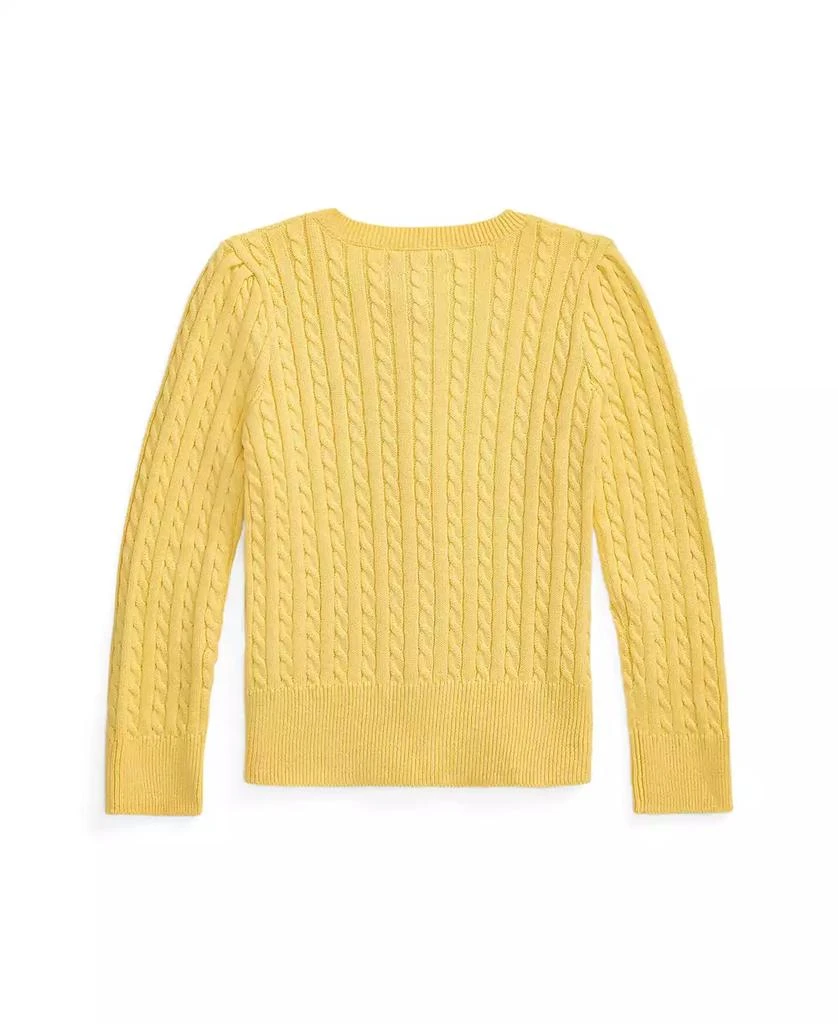 Ralph Lauren Toddler and Little Girls Mini-Cable Cotton Cardigan 2