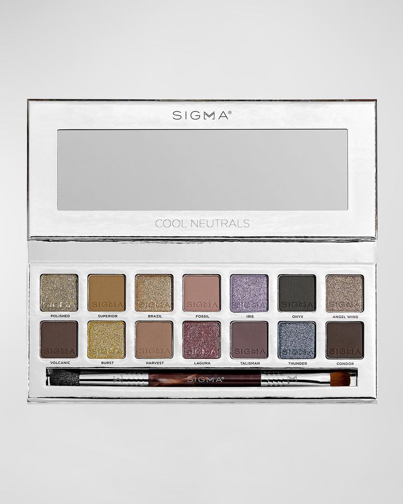 Sigma Beauty Cool Neutrals Eyeshadow Palette