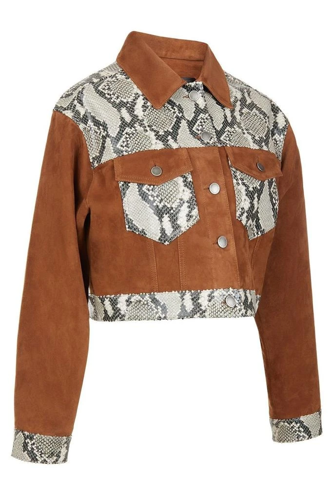 Giuseppe Zanotti Giuseppe Zanotti Panelled Cropped Jacket 3