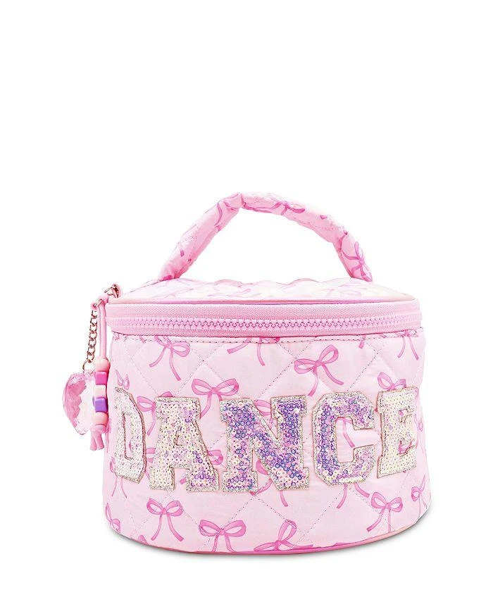 OMG! Accessories Girls
 Dance Quilted Round Train Case