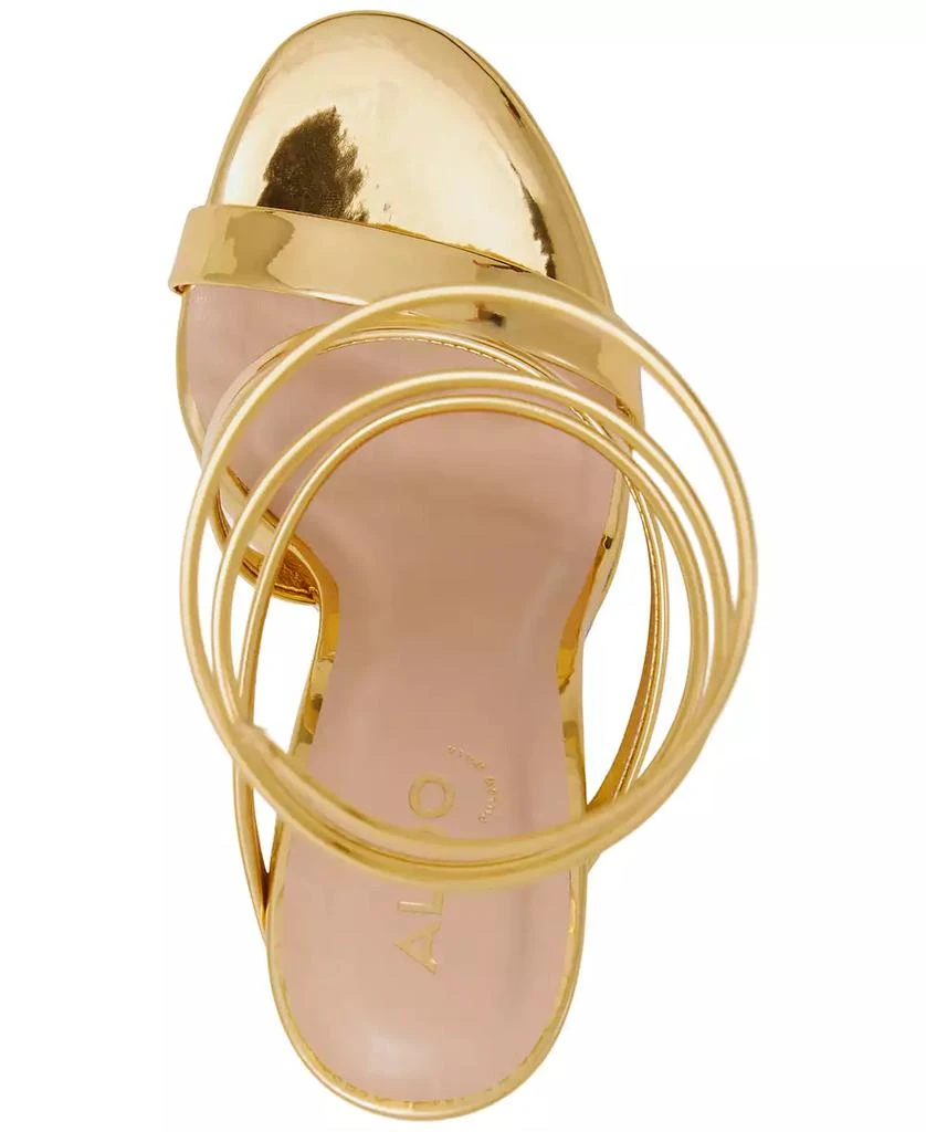 ALDO Women's Kat Leg-Wrap Platform Dress Sandals 4