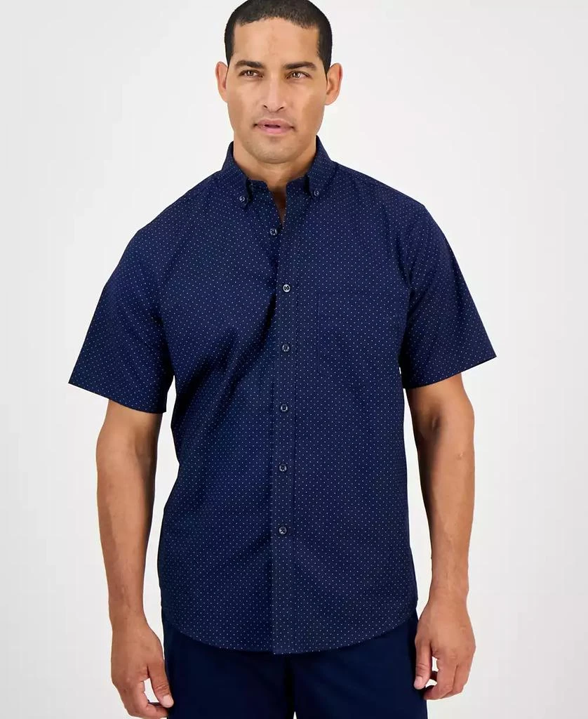 sachin and babi light blue dress Club Room Men's Regular Fit Pinpoint Dress Shirt, Created for Macy's main image 0