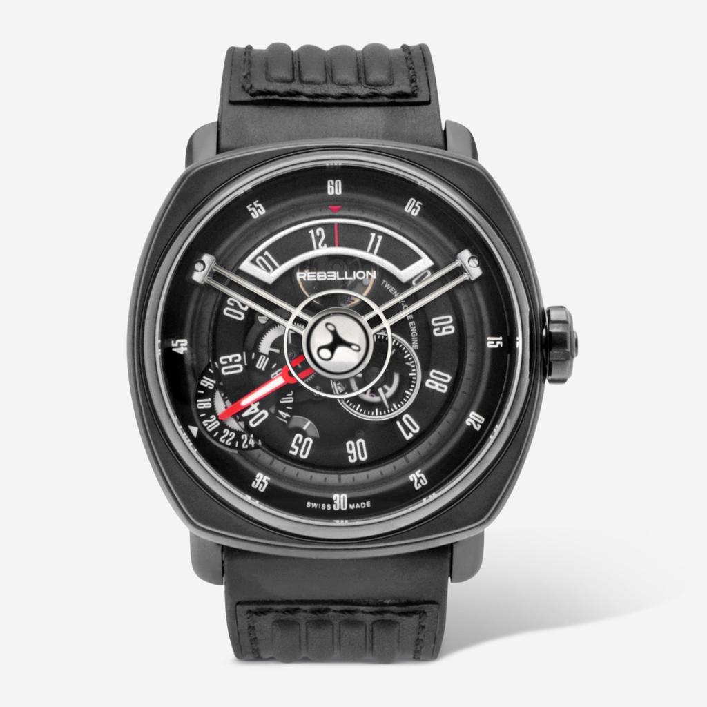 Rebellion Rebellion Twenty-One Stainless Steel GMT Automatic Men's Watch RB.21.GMT.SB.T05