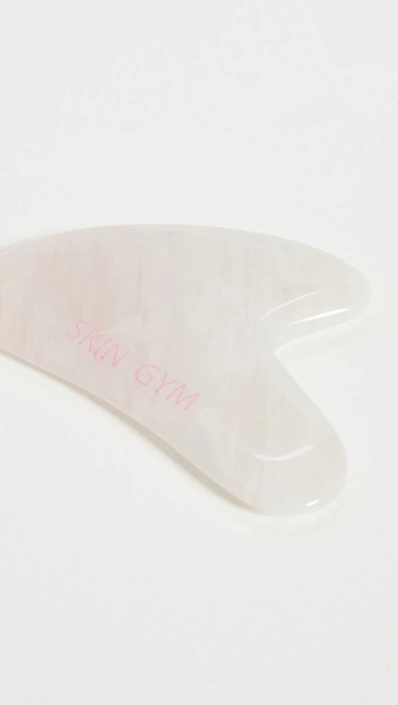 Skin Gym Rose Quartz Sculpty Heart Gua Sha 2