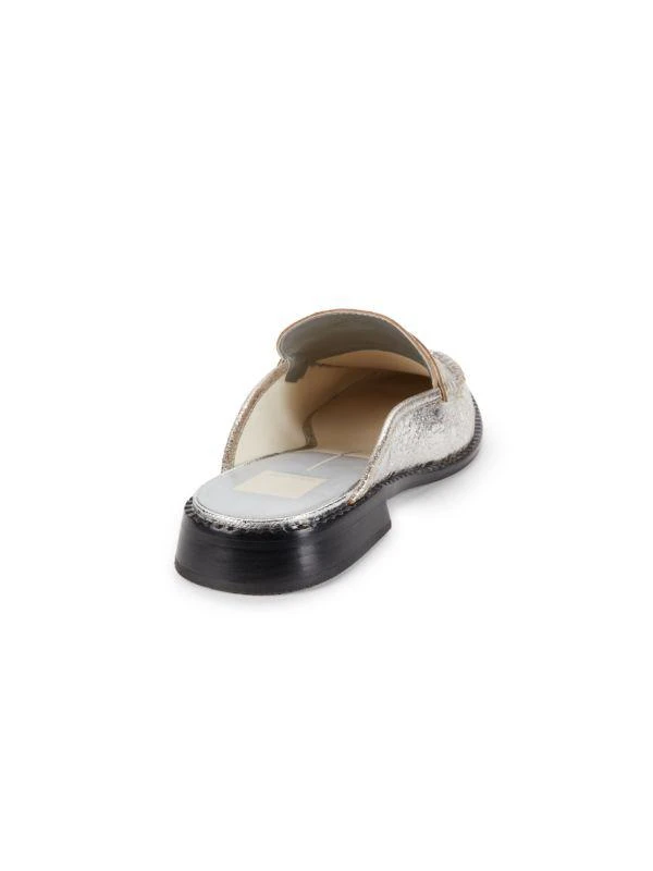Dolce Vita Havan Metallic Leather Mules 3