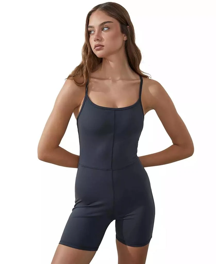 Cotton On Active Women's Ultra Soft Shoestring Onesie 1