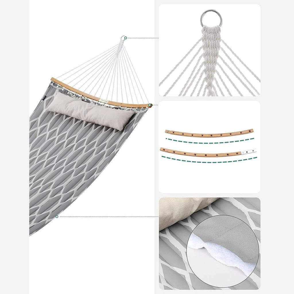 Hivvago Large Hammock for 2 People 2