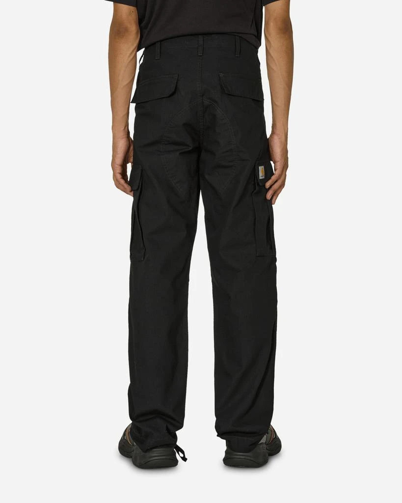 Carhartt WIP Regular Cargo Pants Black (Rinsed) 3