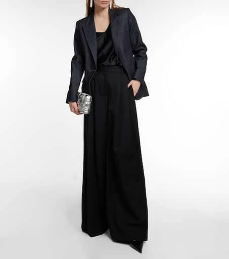 Nili Lotan Dillon wide-leg virgin wool pants 2