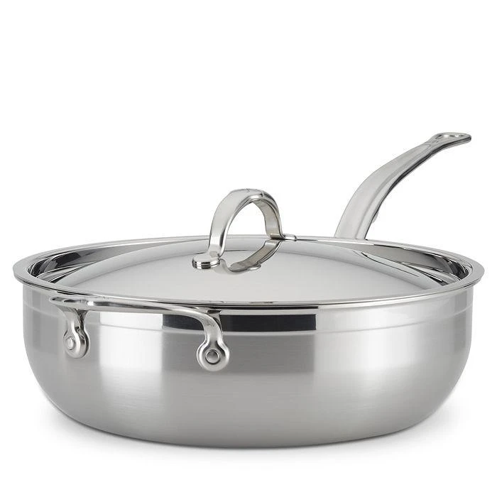 Hestan ProBond® Forged 5-Quart Professional Clad Stainless Steel Essential Pan with Lid