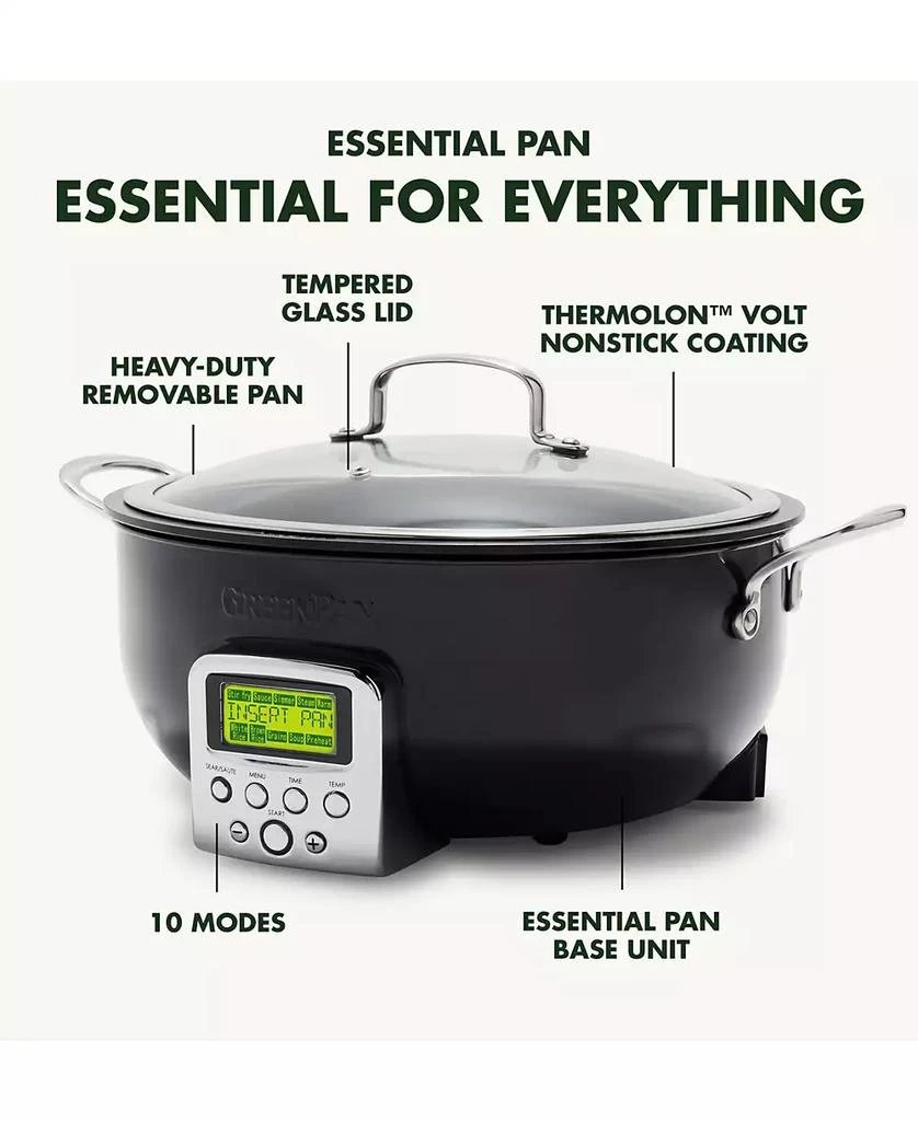 Greenpan Elite Essential Smart Skillet 4