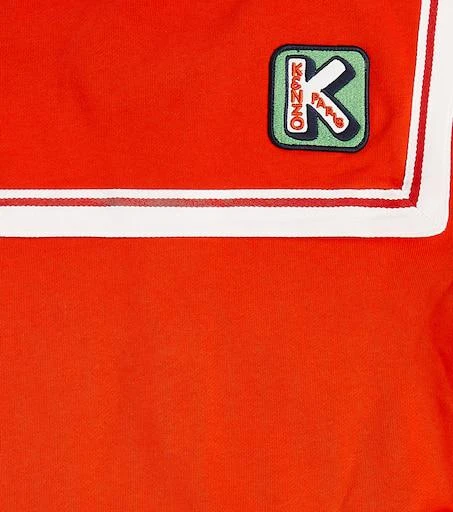 Kenzo Appliqué cotton-blend dress 3