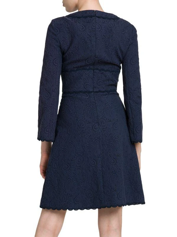 ETRO Paisley-Embroidered Cotton-Blend Dress 2