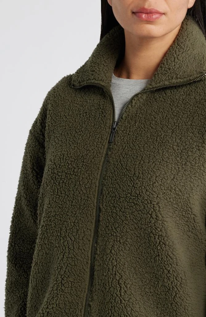Caslon Brushed Fleece Jacket 4