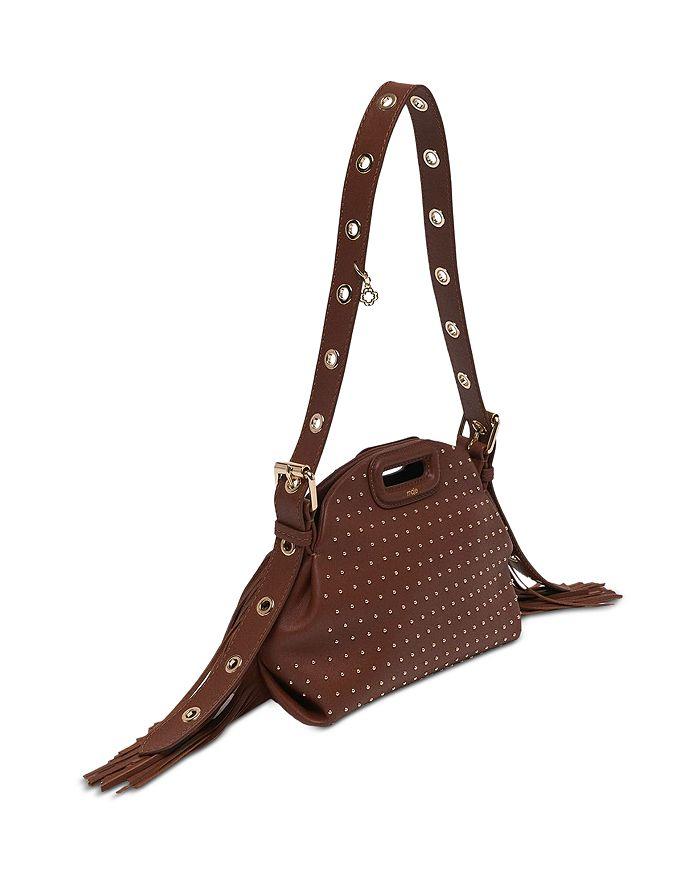 Maje Miss M Mini Leather Studded Bag