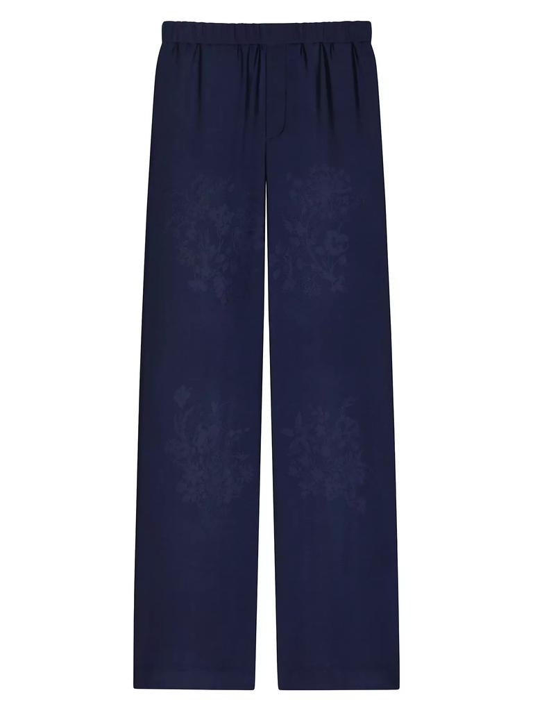 Givenchy Pants in Silk Floral Jacquard
