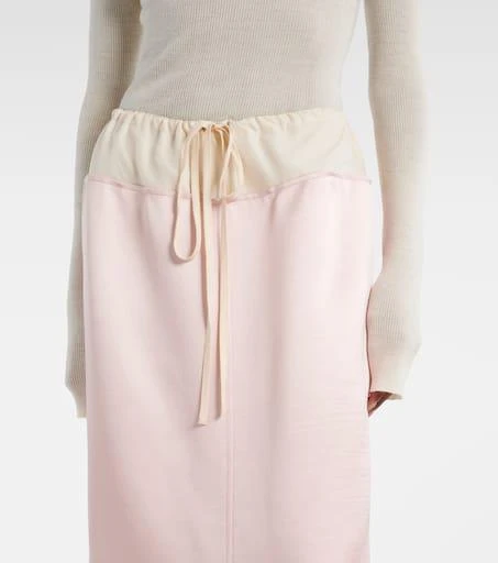Khaite Chet satin maxi skirt 4