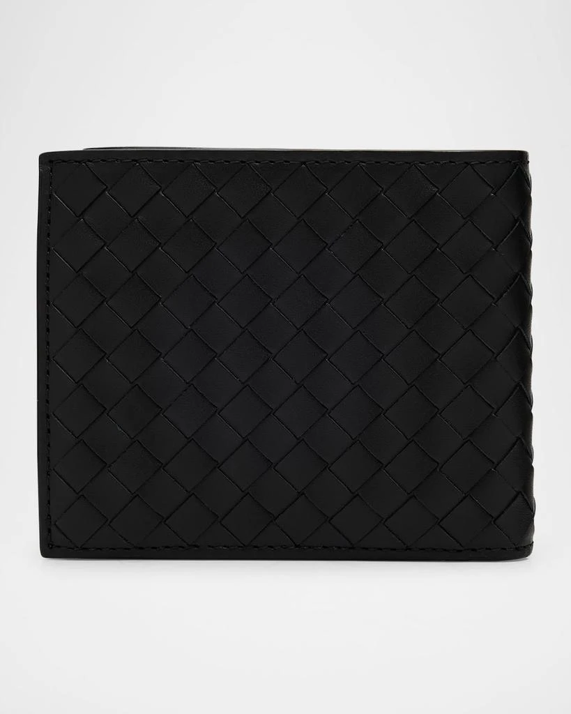 Bottega Veneta Men's Intrecciato Piccolo Bifold Wallet With Coin Purse 4