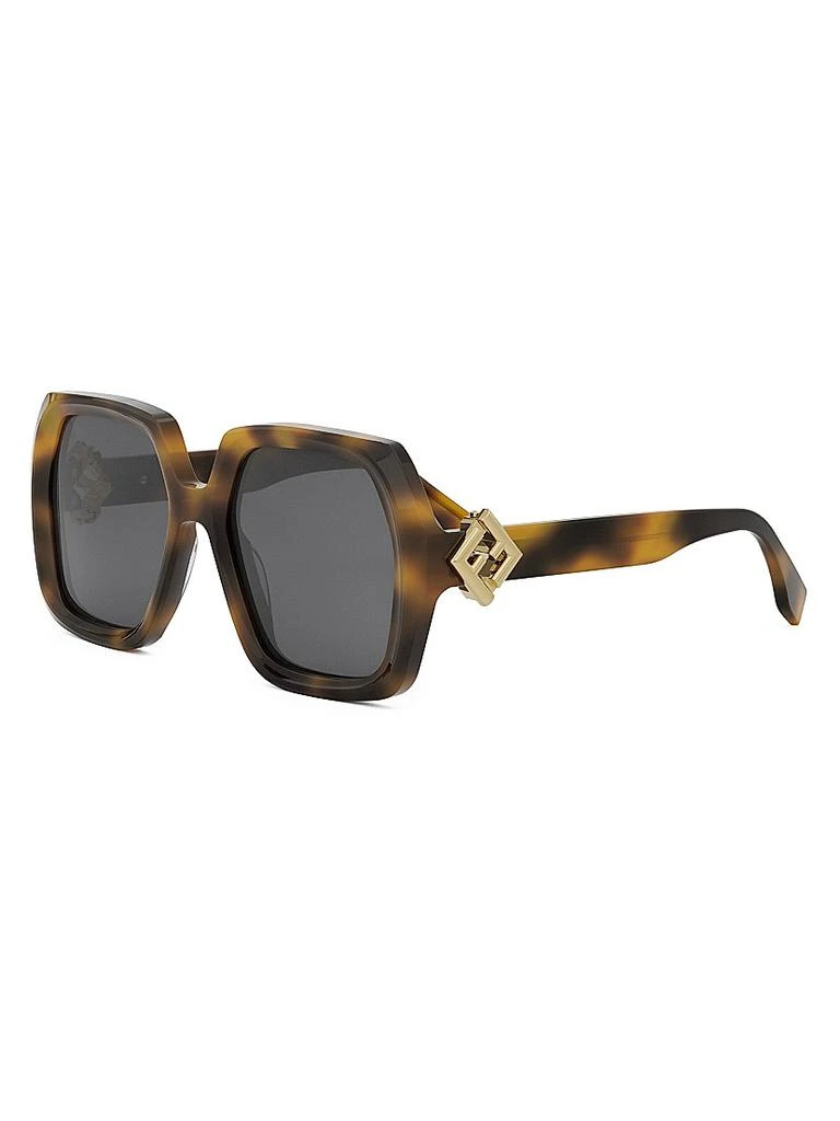 Shop Fendi Eyewear Butterfly Frame Sunglasses on Sale at  display picture 2