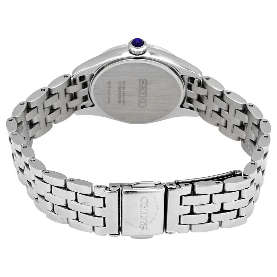 Seiko Classic Quartz White Dial Ladies Watch SUR333 3