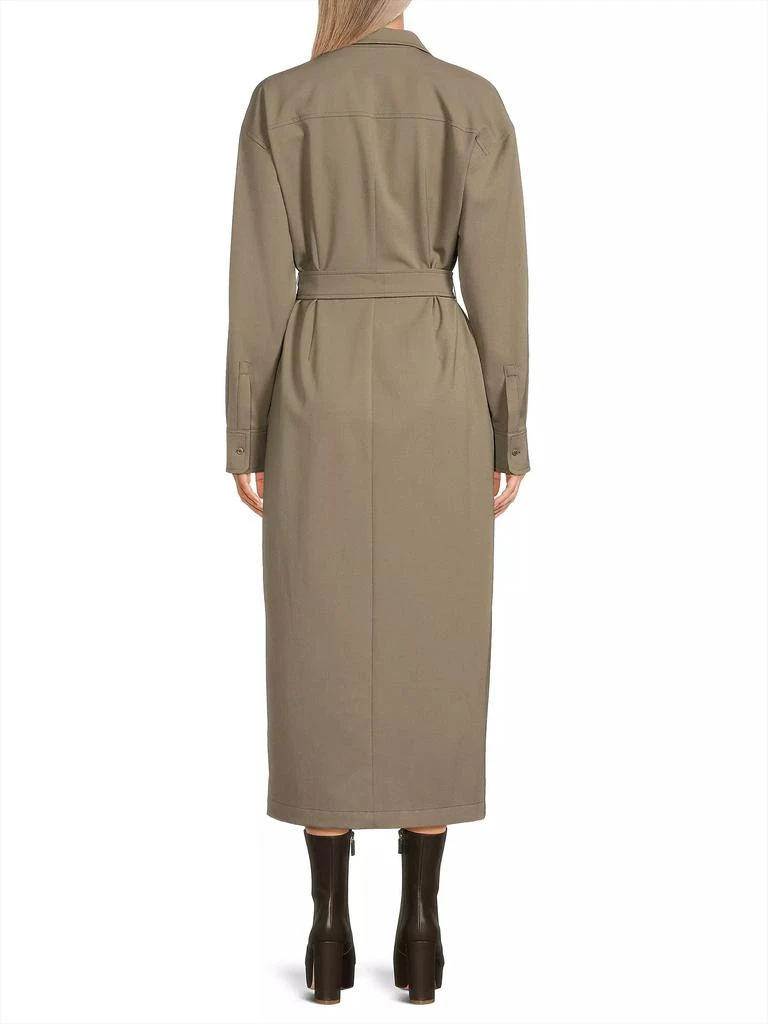 Weekend Max Mara Clown Belted Midi Shirtdress 5