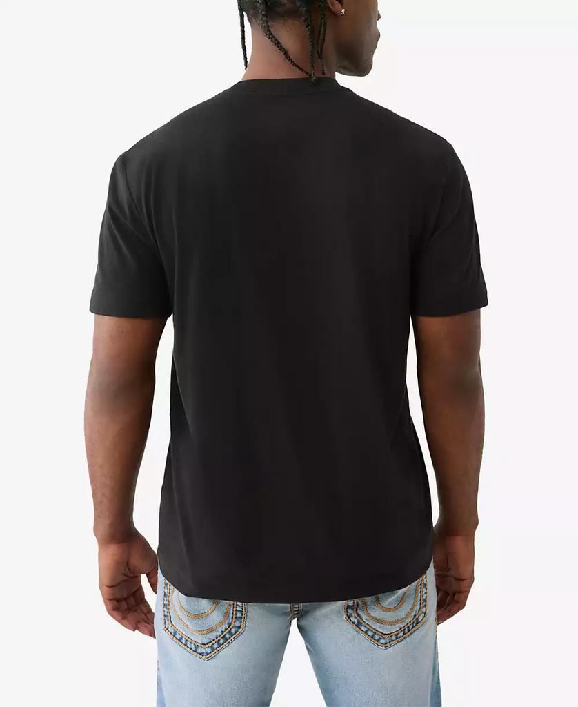 True Religion Men's Short Sleeve Registered Beach T-Shirt