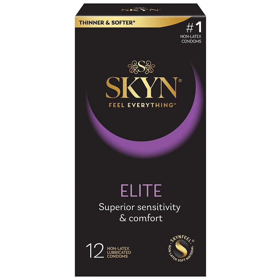 SKYN Elite Non-Latex Lubricated Condom 1