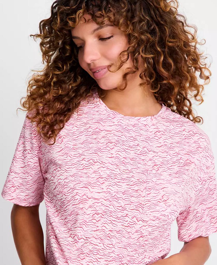 State of Day Women's 2-Piece Short-Sleeve T-Shirt and Joggers Pajama Set, Macy's Exclusive