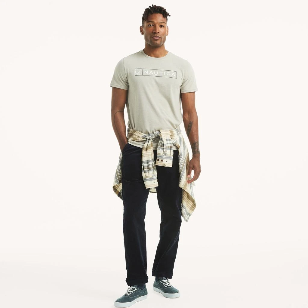 Nautica Mens Logo Graphic T-Shirt 3