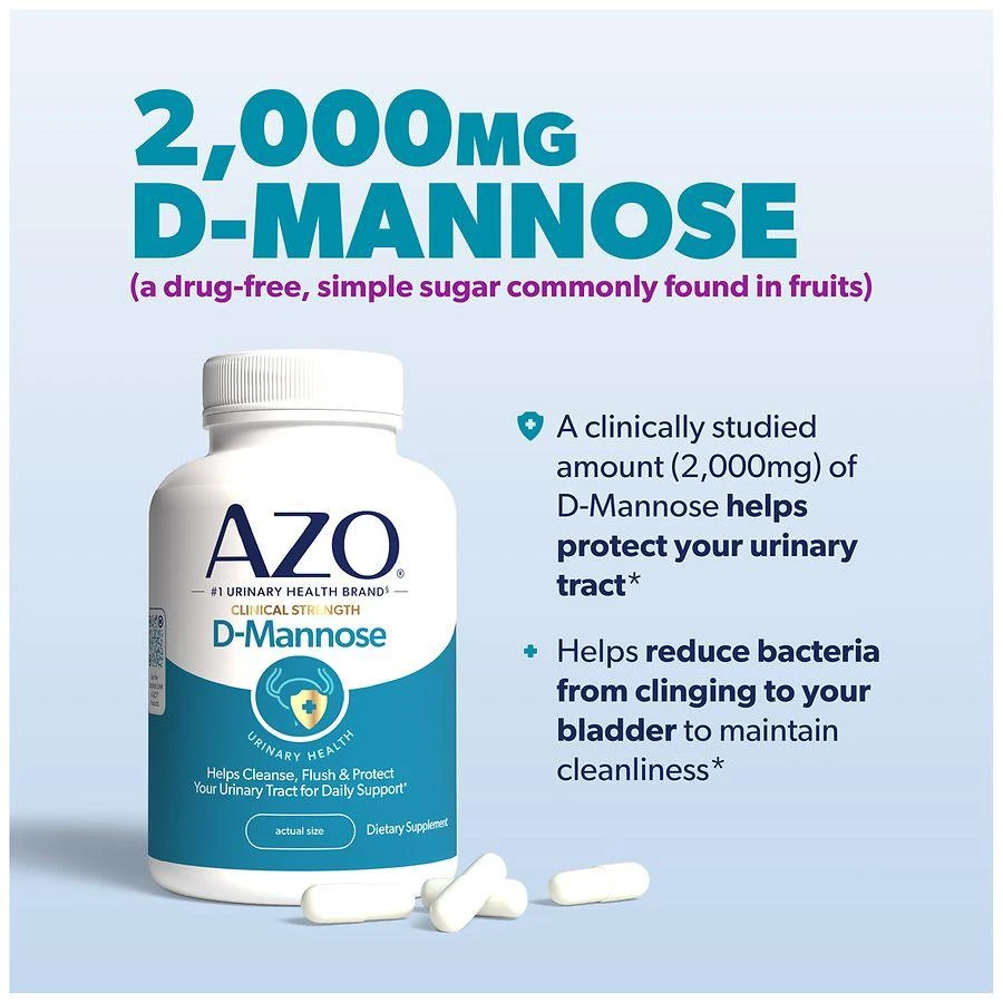 AZO D-Mannose Urinary Tract Health 2
