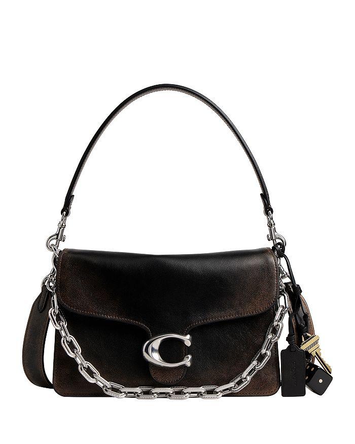 Coach Chain Tabby Shoulder Bag In Loved Leather