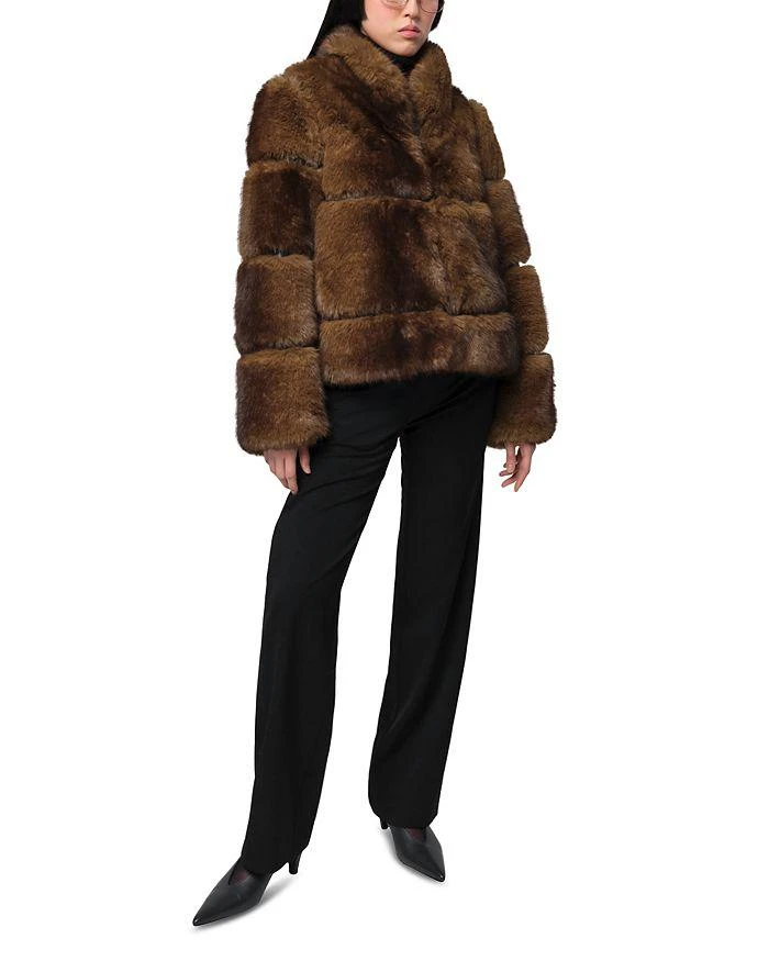 Apparis Sai Faux Fur Short Coat 2