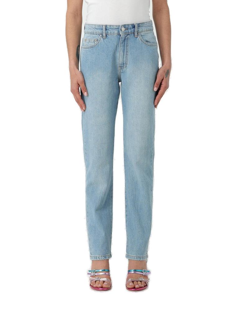 Chiara Ferragni Chiara Ferragni Logo Patch Straight-Leg Jeans