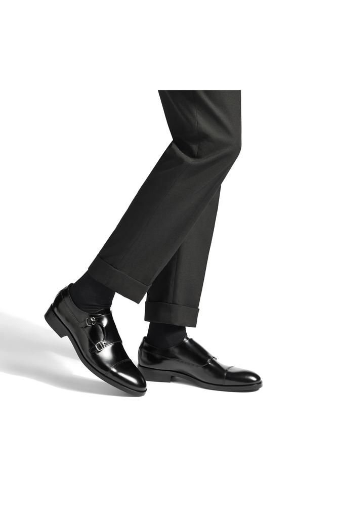 Kurt Geiger Hunter Cap Toe Double Monk Strap Shoe